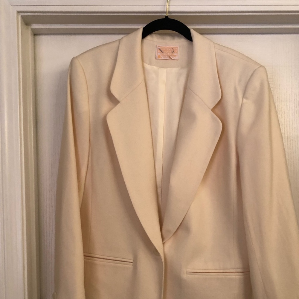 ✨Vintage ✨ Pendleton WHITE Blazer